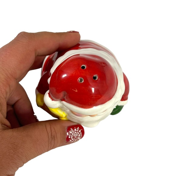 Vintage ceramic Santa salt & pepper shakers - Picture 4 of 14
